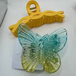 Bundle of 2 hair clip / claws